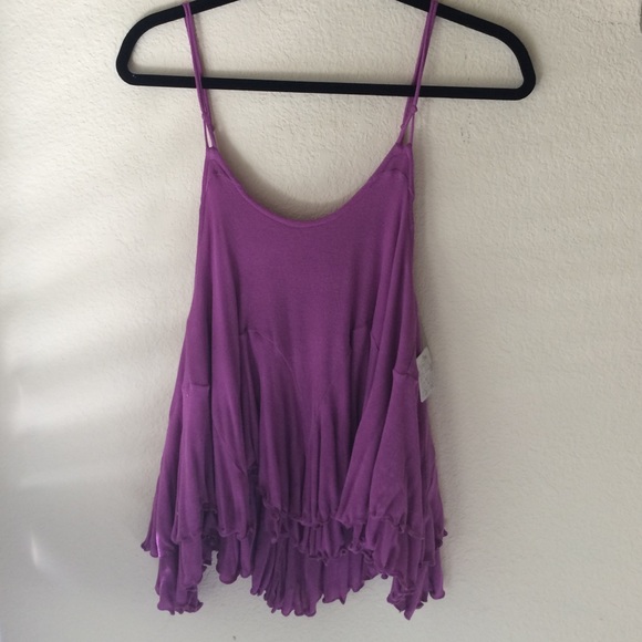 FREE PEOPLE Purple Top NWT