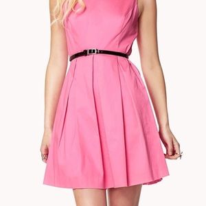 Pink A-line Dress