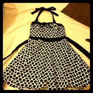 Heart and polka dot ModCloth dress