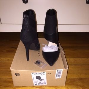 Zara Black Heels