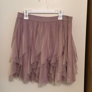 Lauren Conrad chiffon skirt Medium