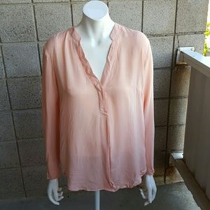 H&M peach blouse!