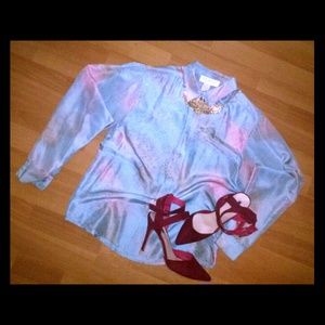 100% silk Vintage blouse