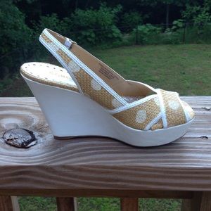 Cute BCBGirls summer wedges