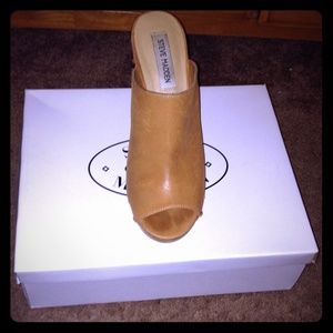 Steve Madden Open Toe High Heel Clogs!