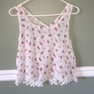 Super cute floral shirt for sale!!