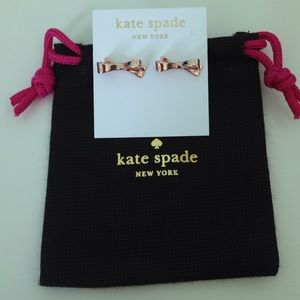 Kate Spade bow earrings