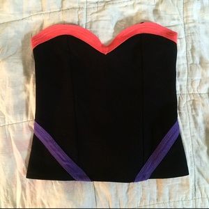 Silence & Noise Strapless Top