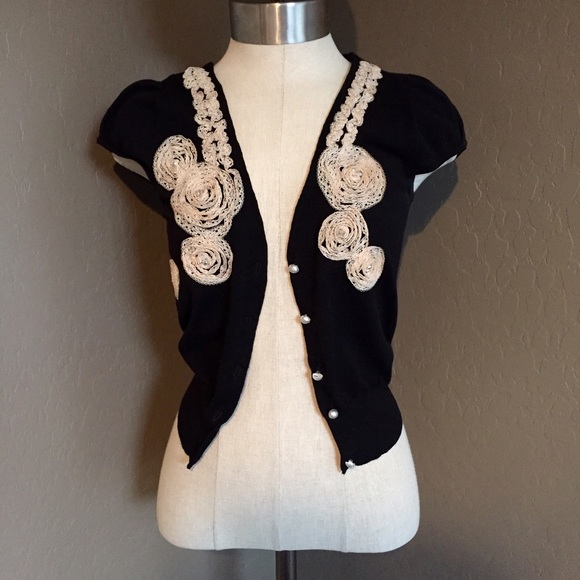 š“Final Price| Floral bolero - Picture 2 of 4
