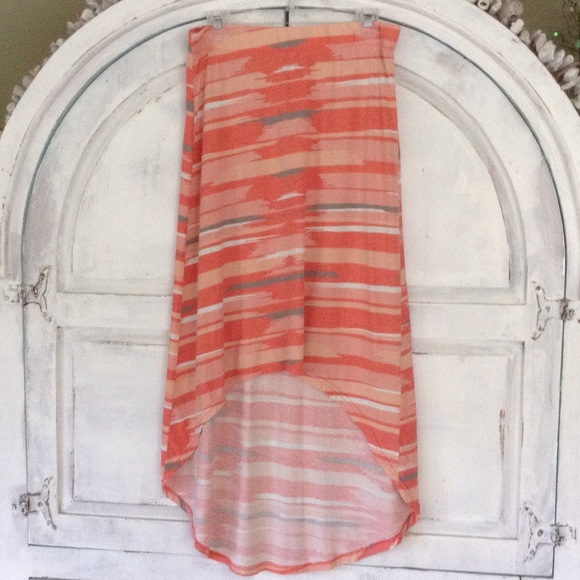 Hi Low Maxi Skirt made with Organic Cotton