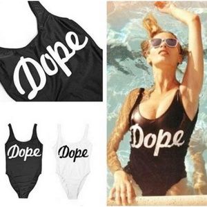 Black bathing suit