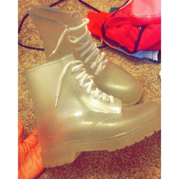 Clear boots