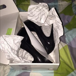 Open toe Aldo heels