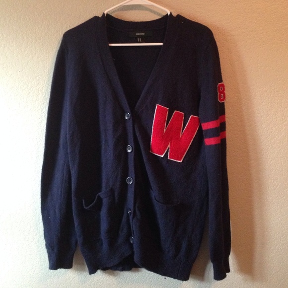 Vintage letterman cardigan