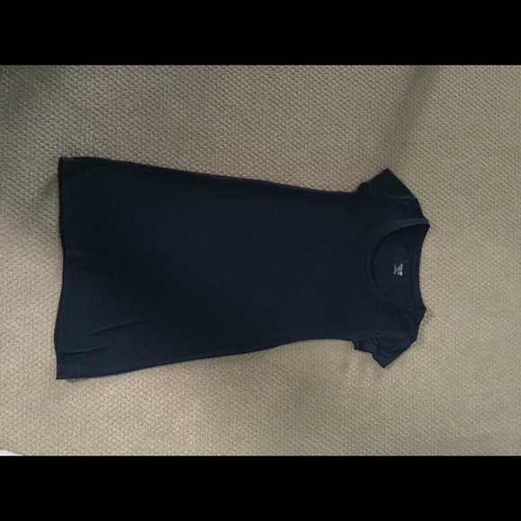 Navy t-shirt dress