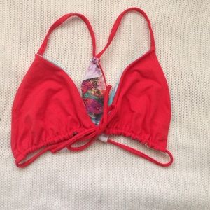 San Lorenzo reversible bikini top