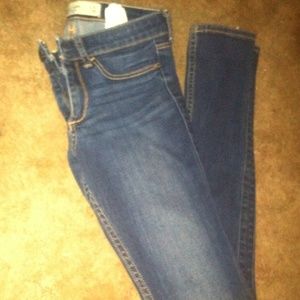 Skinny Pants , dark blue