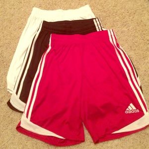 Adidas soccer/workout shorts