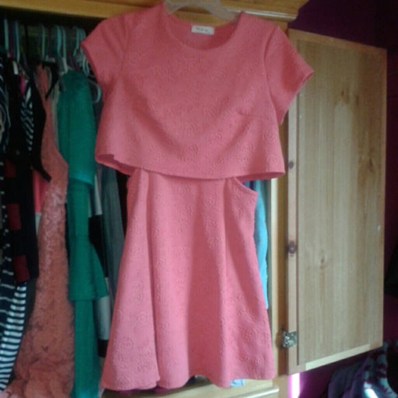 💞Pink/Coral super cute Dress