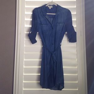 Denim Shirt Dress