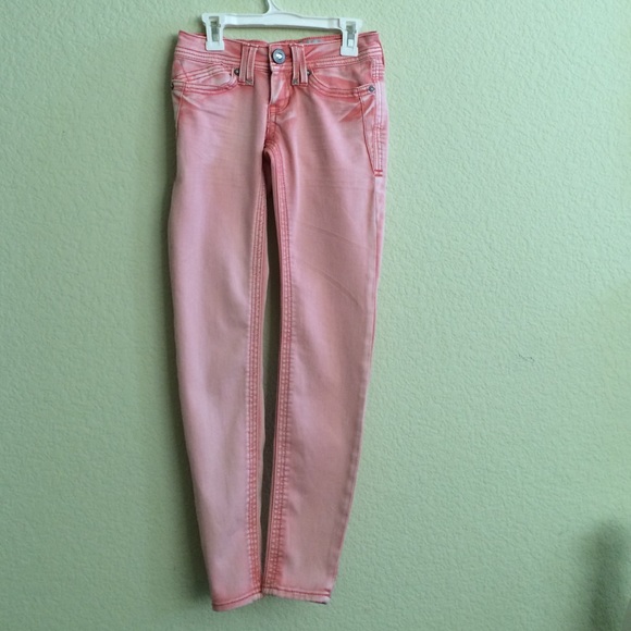 Hydraulic pink jeans