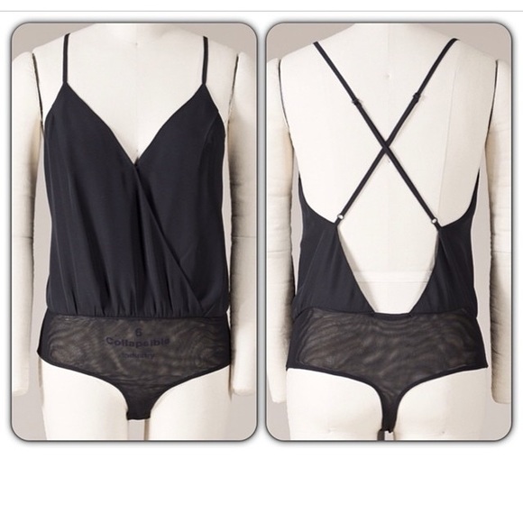 Backless body suit S and L