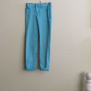 Blue capris