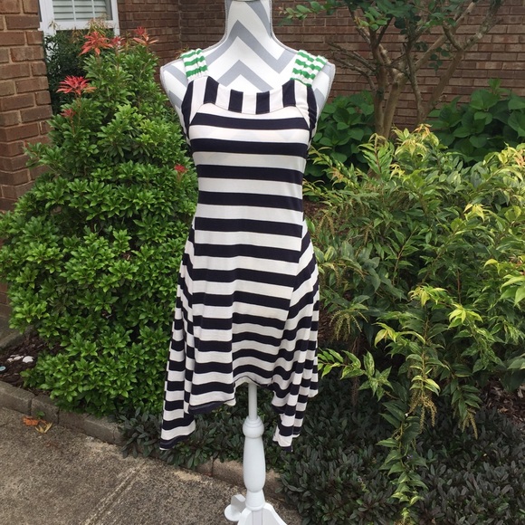 Anthropologie Striped Sundress Size Small Like New