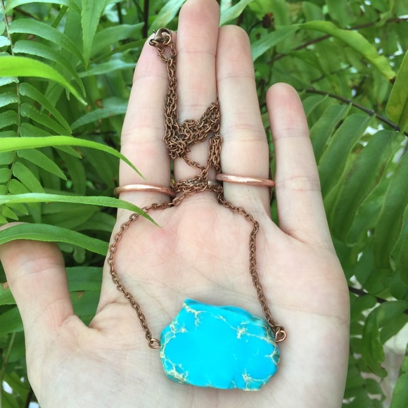 Ocean Jasper Long Layering Necklace