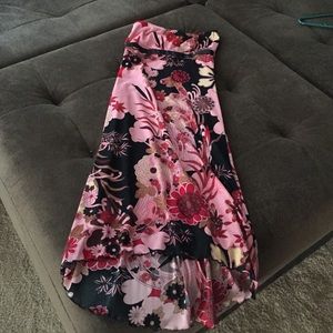 Strapless dress