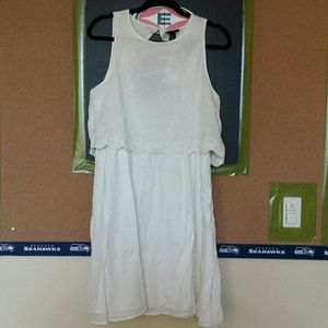 H&M Cream Cotton Dress