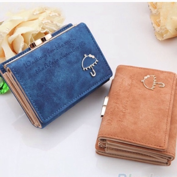 Brown cute umbrella wallet - Picture 3 of 4