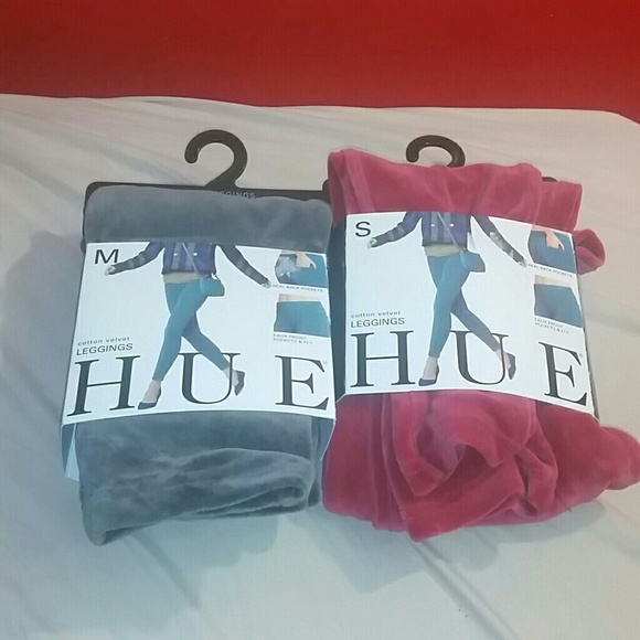 2 Hue Cotton Velvet leggings SMALL & MEDIUM 2