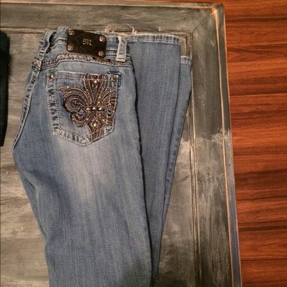 Miss Me Jeans Fleur De Lis! Size 29 x 33