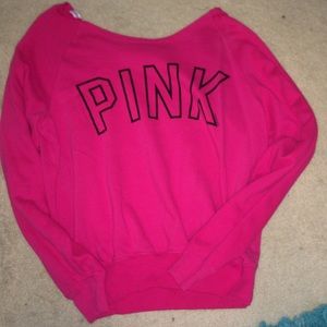 Victoria secret's pink crew sweater