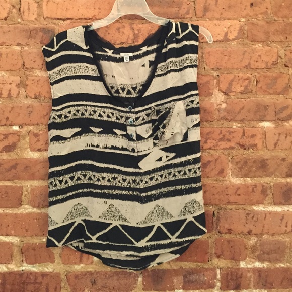 Urban Outfitters Ecote Tribal Print Tank