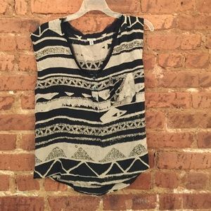 Urban Outfitters Ecote Tribal Print Tank