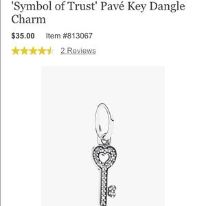 Pandora Symbol of Trust dangle