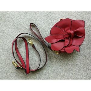 Red Flower Bag