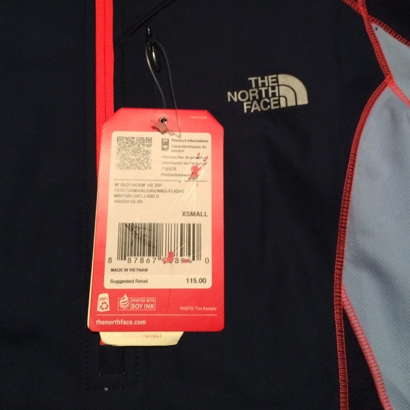 North face quarter zip brand new - Picture 2 of 3