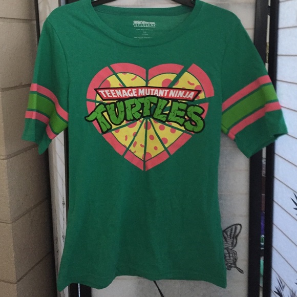 New Girls TMNT Pizza Shirt