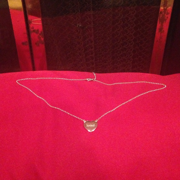 "Loved" necklace