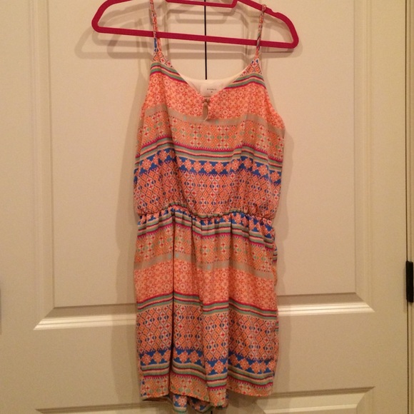 Printed Romper - Picture 1 of 2