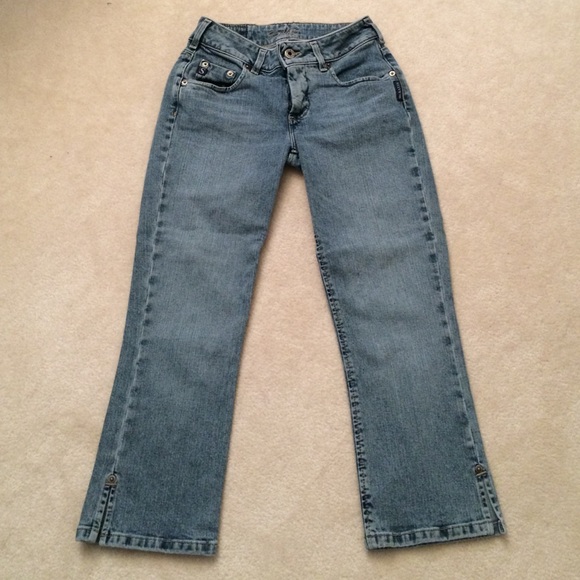 Silver Bitmap Capris - Picture 2 of 4