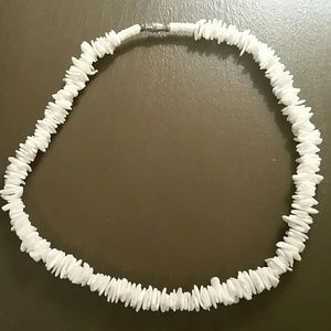 White shell necklace