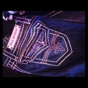 ROCK REVIVAL JEANS SZ 27