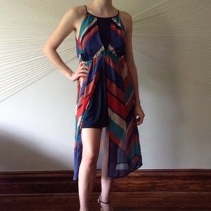 Bar III Multicolored Maxi Dress