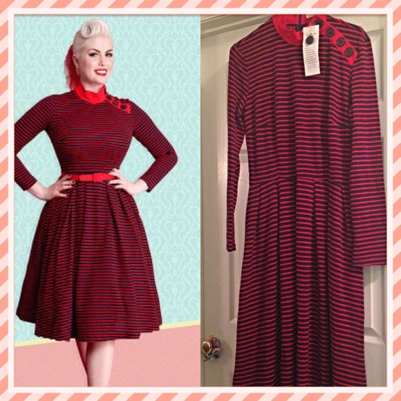 NWT Bettie Page Bailout Circle Dress New