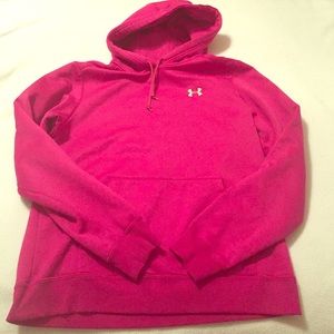 Like New Pink Under Armor Sweatshirt - Medium
