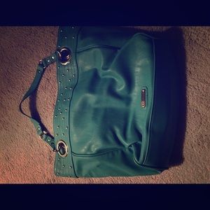 Teal large Steve Madden tote